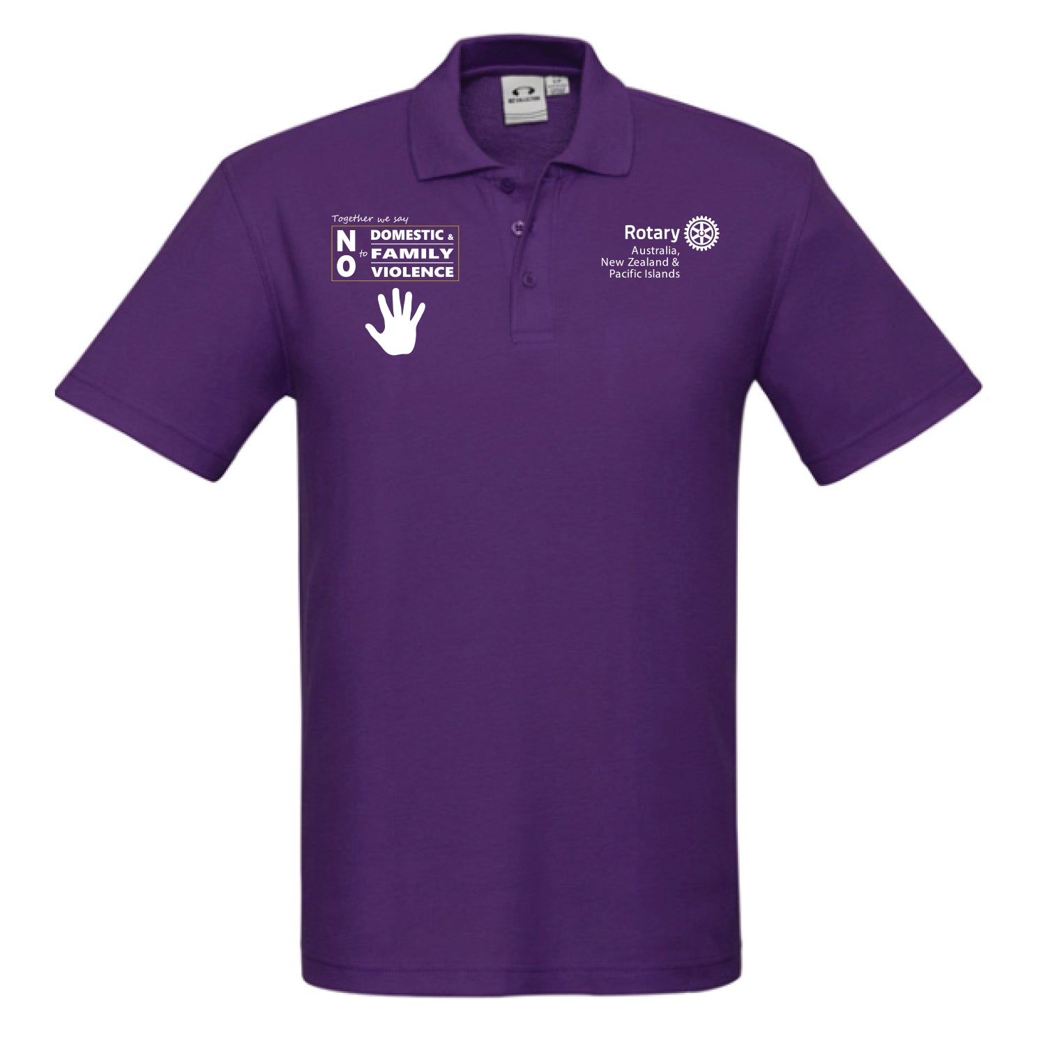 Polo – White Print