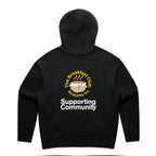 Breakfast Club Volunteers Stencil Hoodie