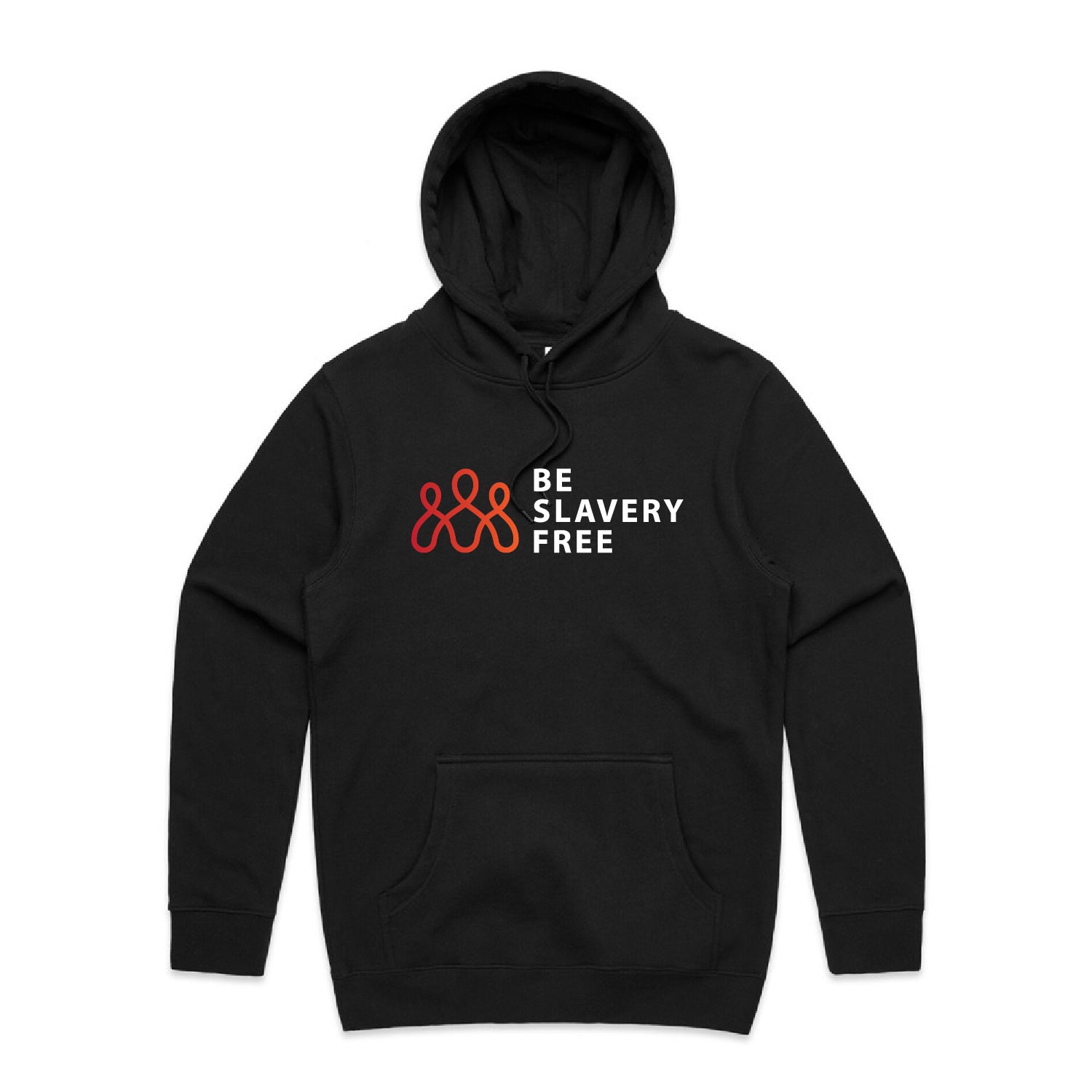 Be Slavery Free Stencil Hoodie