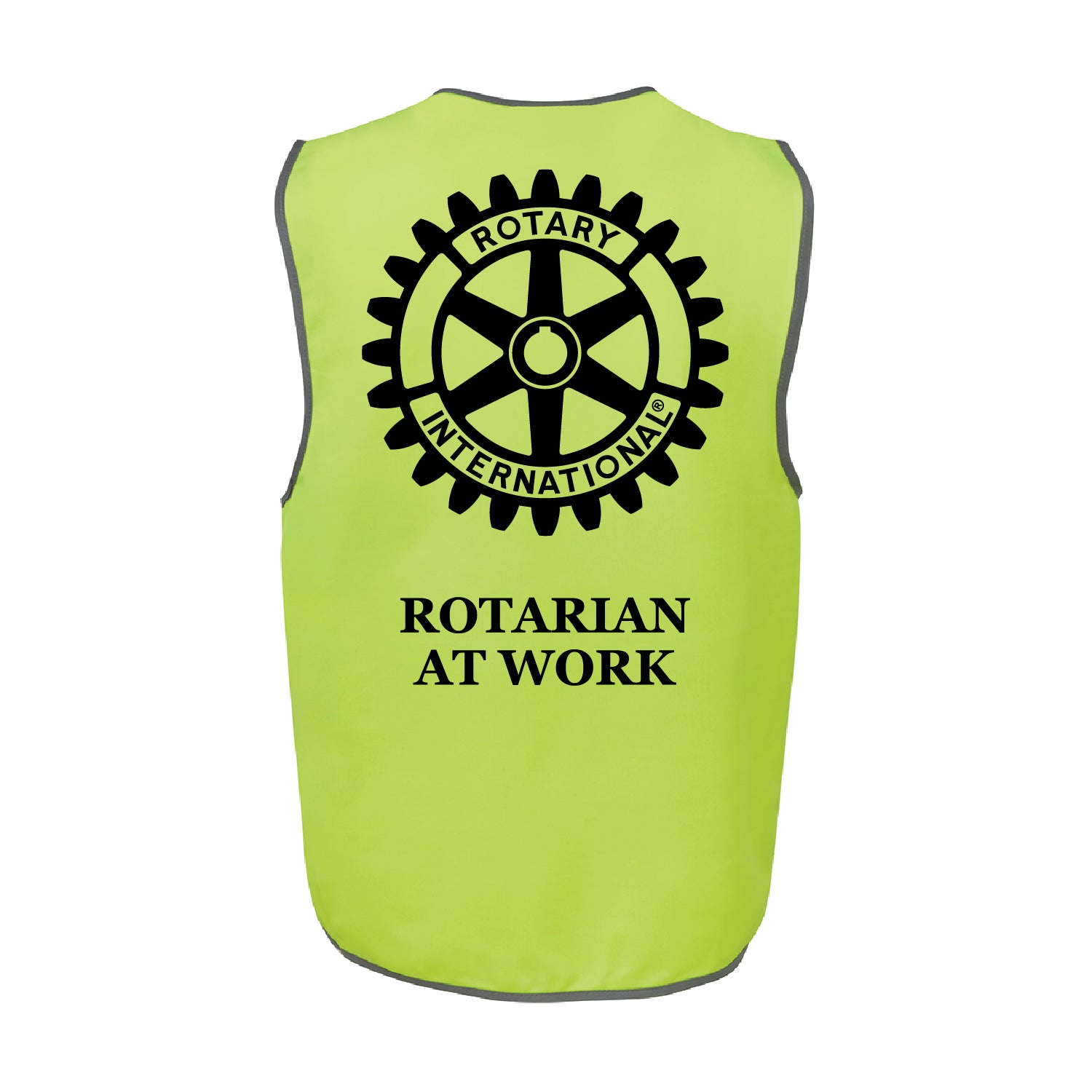 Rotary Hi Vis Safety Lime Vest