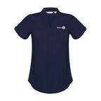Rotary Women's Madison SS Blue Shirt