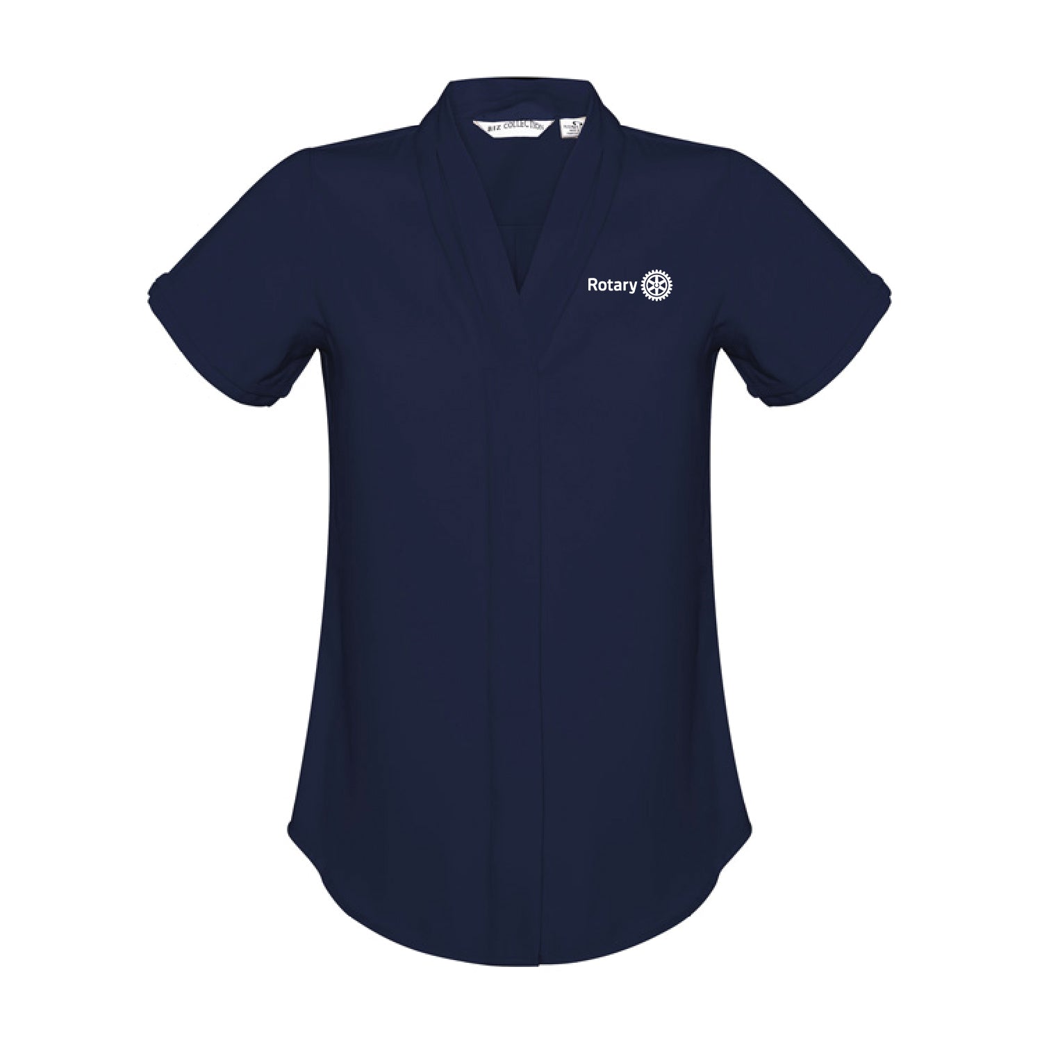 Rotary Women's Madison SS Blue Shirt