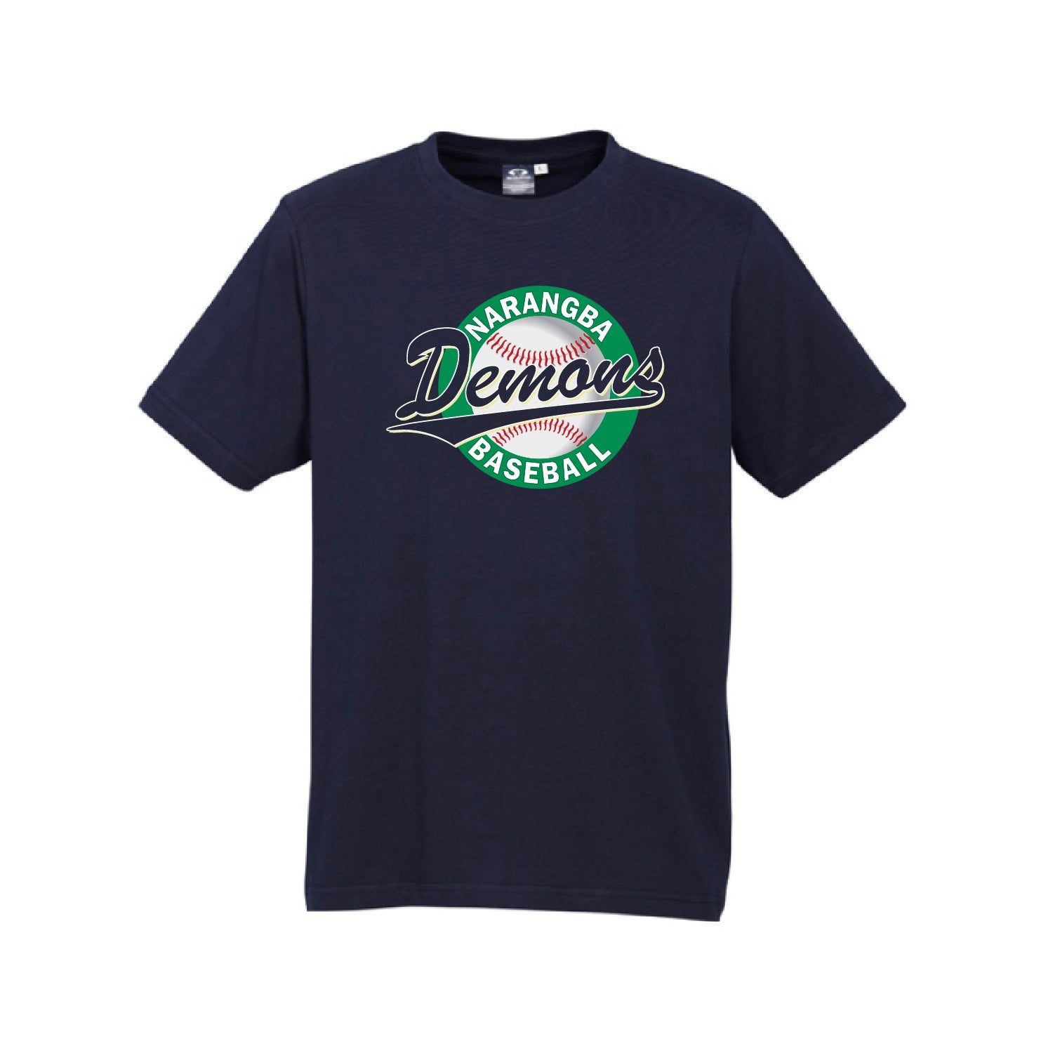 Demons Kids Ice Navy Tee Logo Print