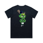 Demons Adult Classic Mascot Navy Tee