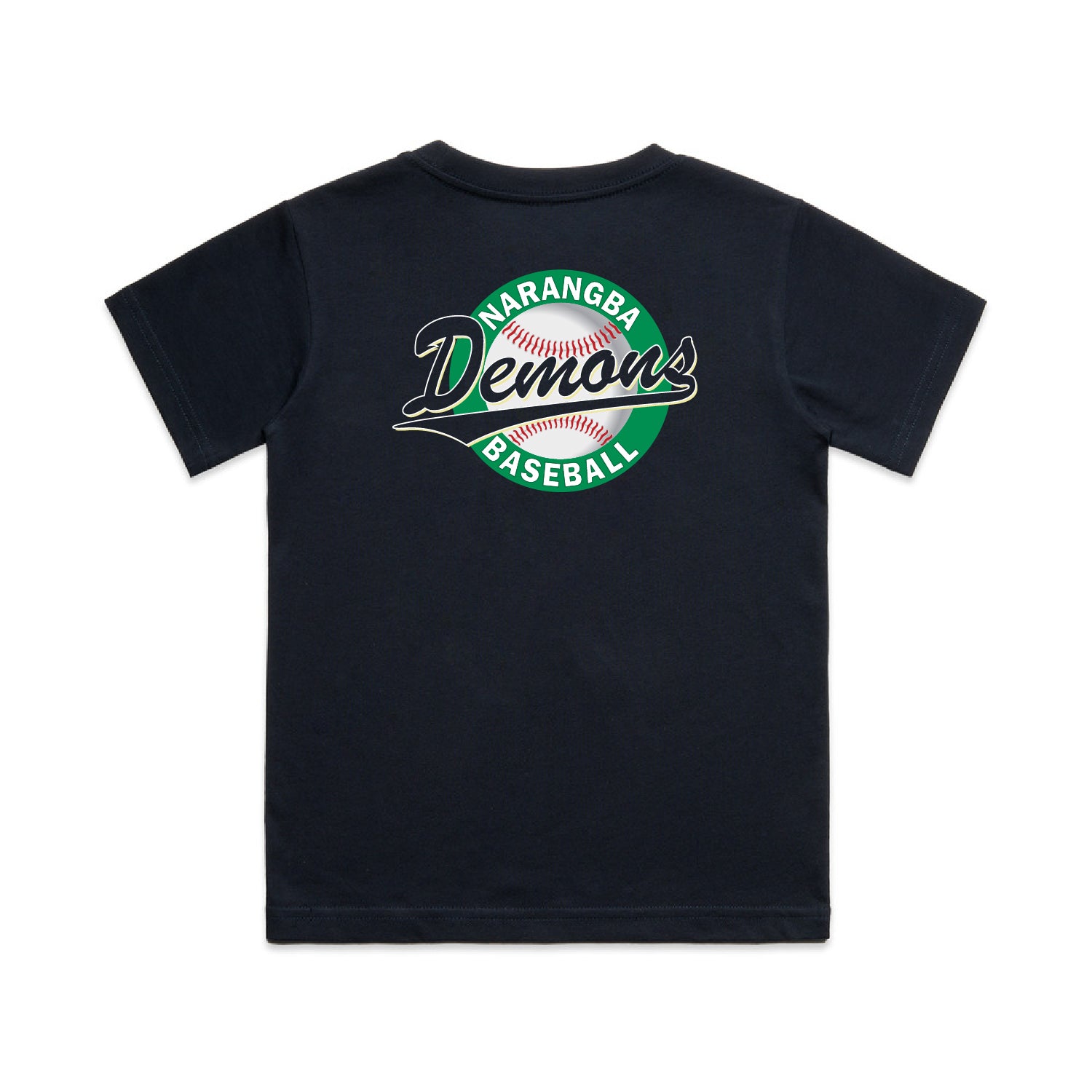 Demons Kids Classic Logo Navy Tee
