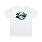 Demons Kids Classic Logo White Tee