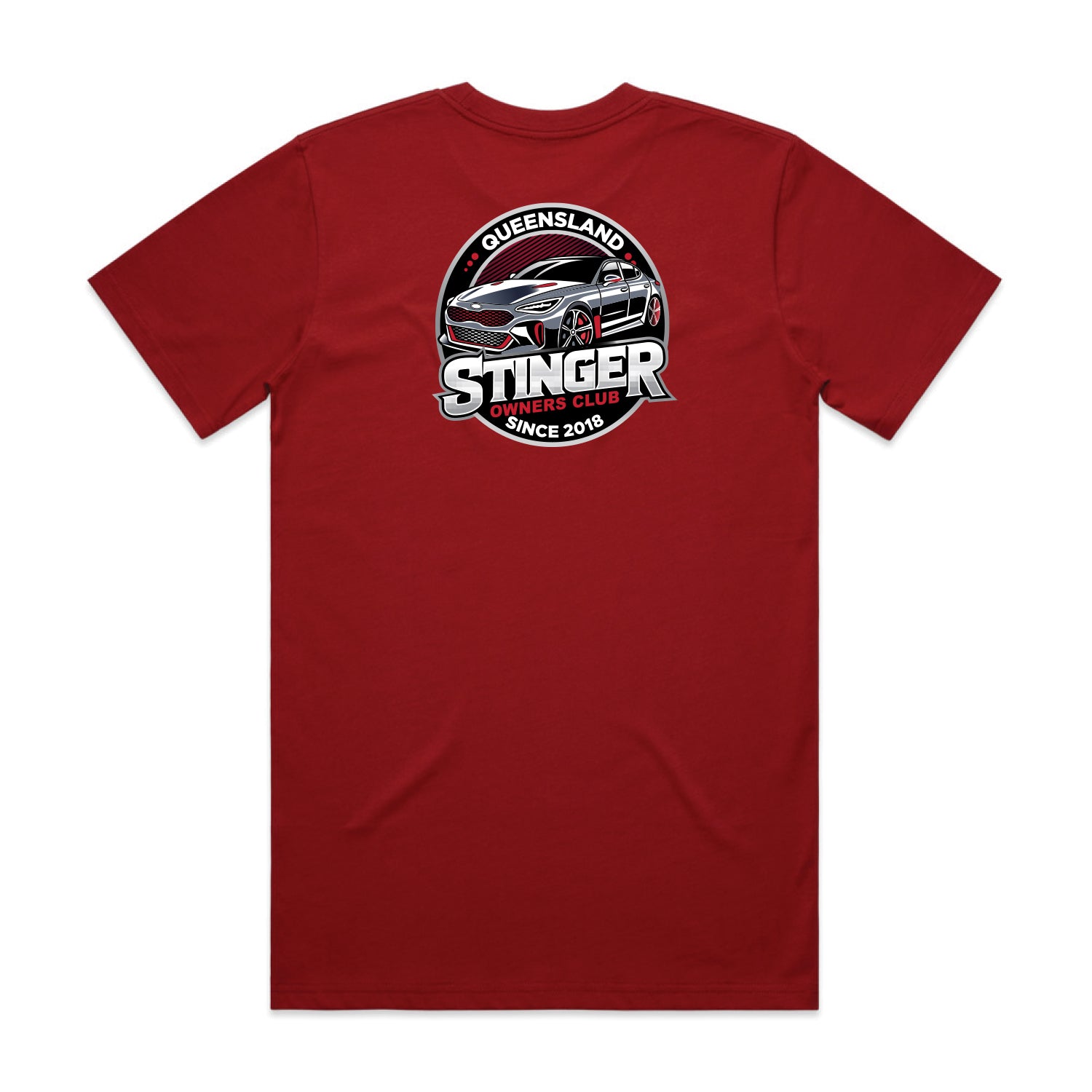 QLD Stinger Shirt Hichroma Red (Red)