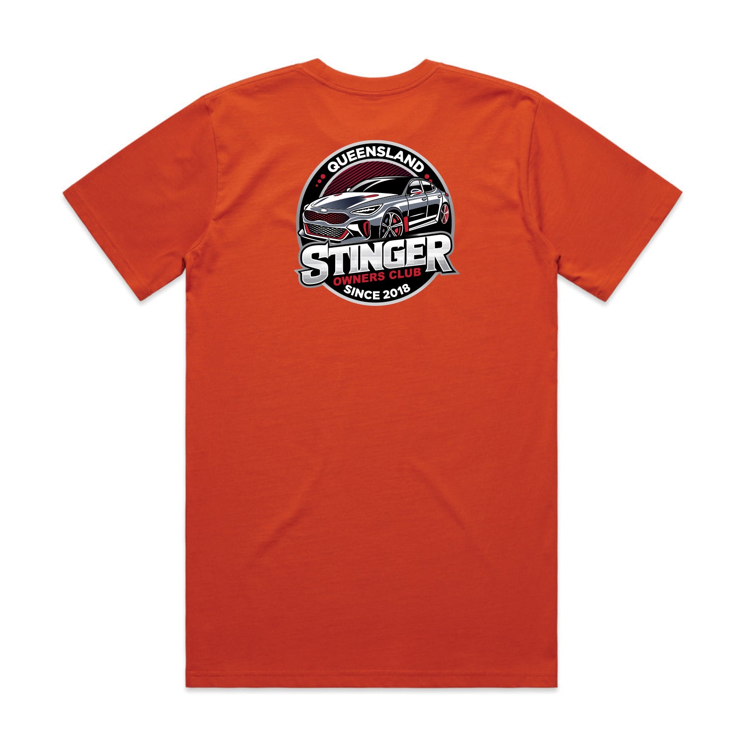 QLD Stinger Shirt Neon Orange (Autumn)
