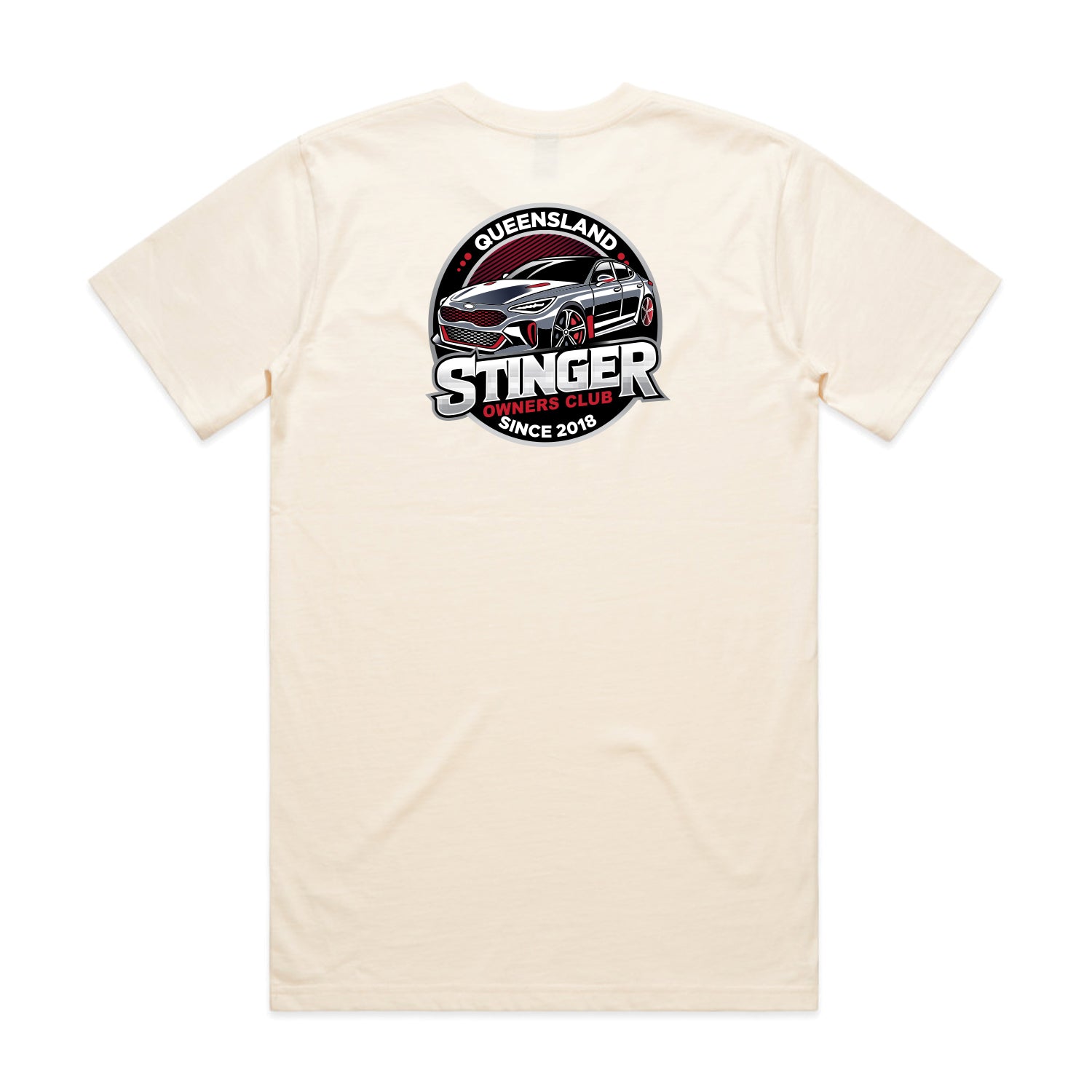 QLD Stinger Snow White Pearl Tee (Ecru)