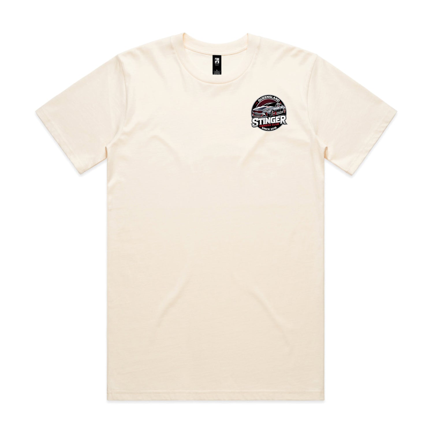 QLD Stinger Snow White Pearl Tee (Ecru)