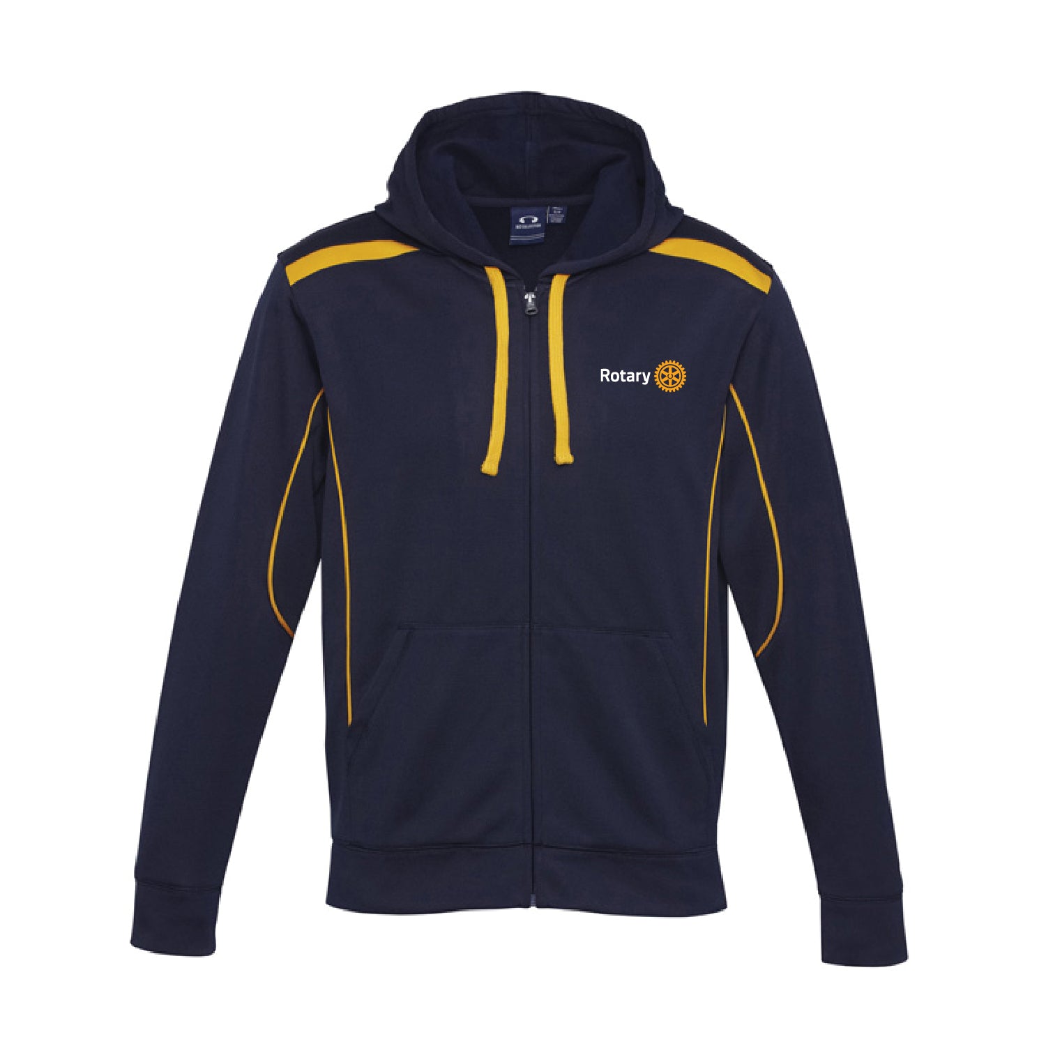 Rotary United Navy Zip Hoodie